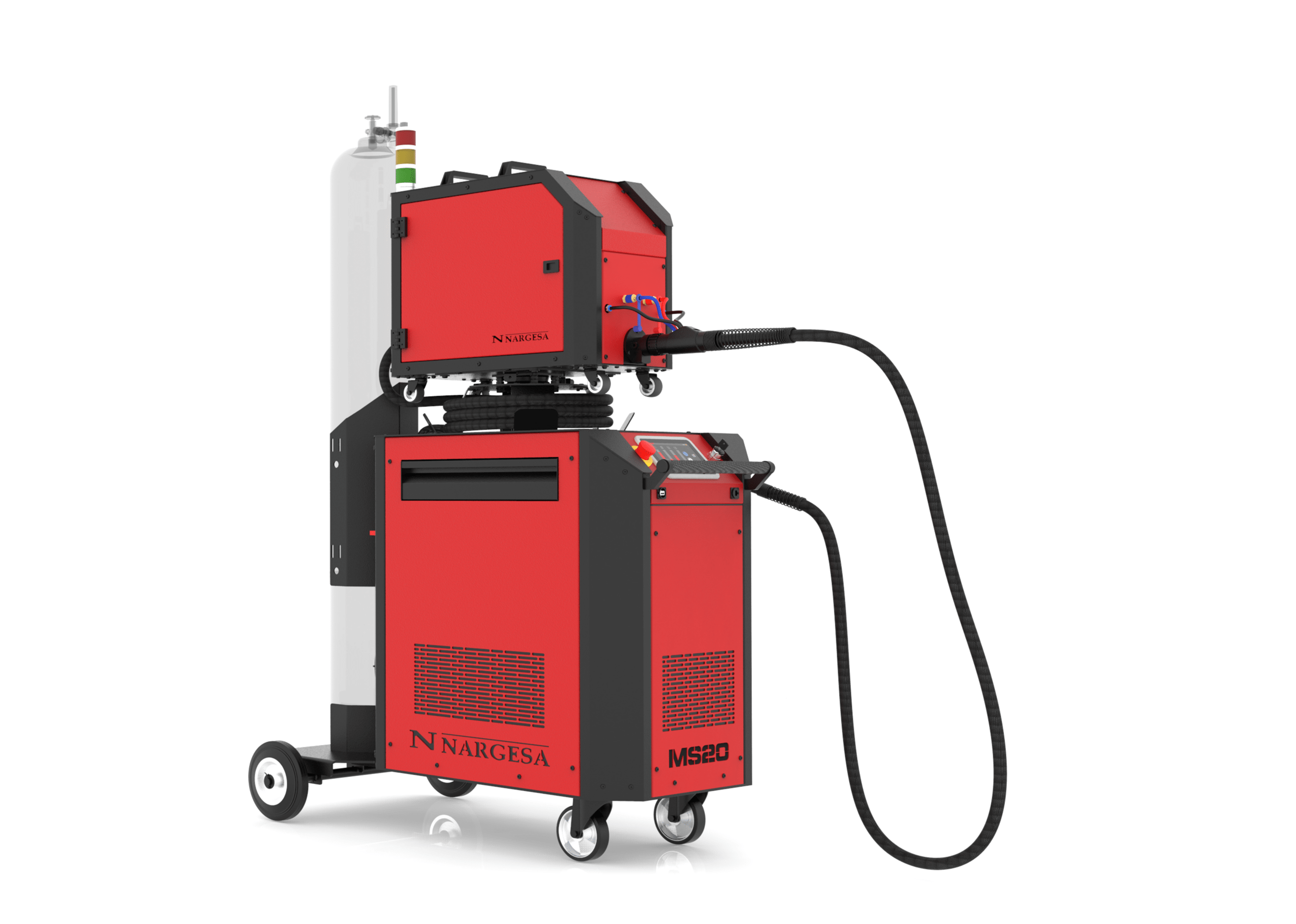 Soldadora láser industrial Nargesa MS20 de 2 kW