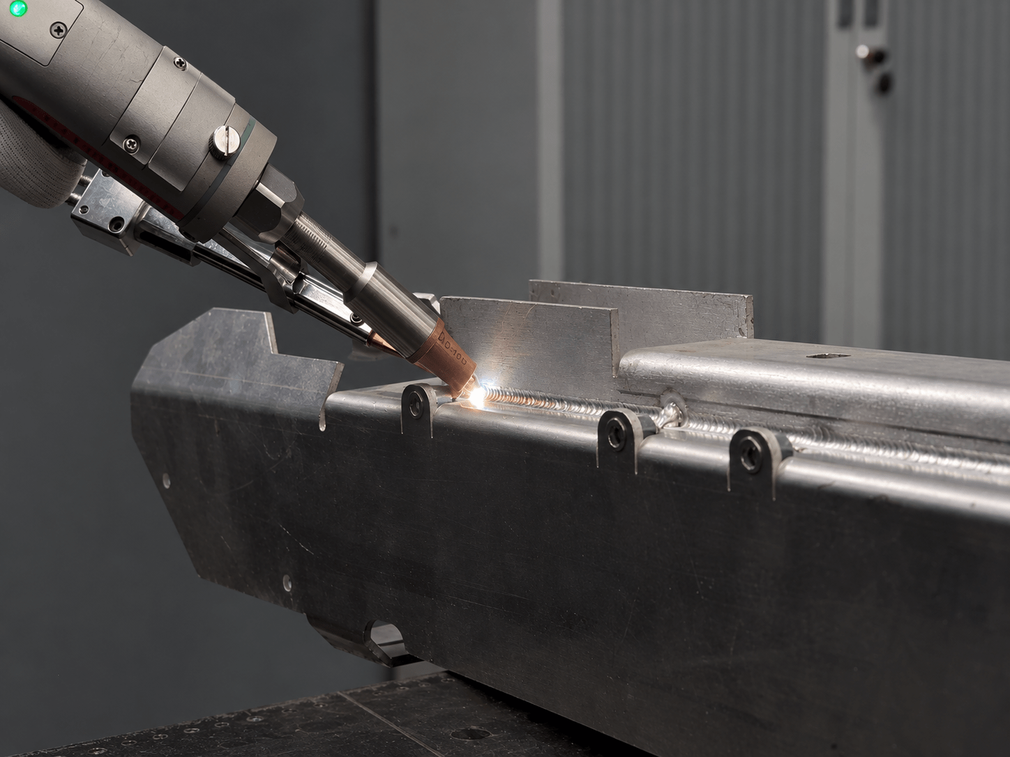 Soldadura láser de aluminio con la Nargesa MS20
